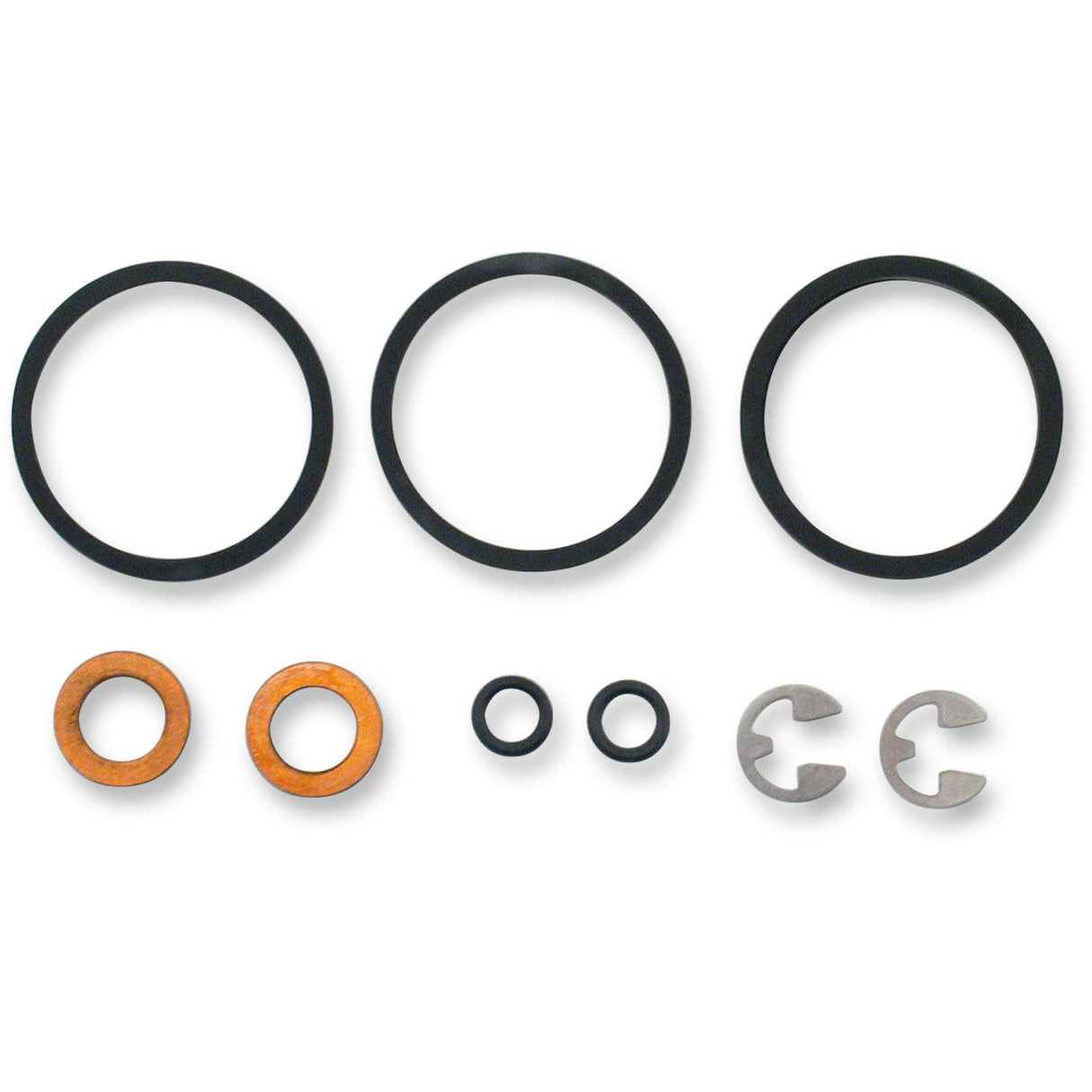 HAWG HALTERS 1702-0013 HHI-101-002 4-Piston Brake Caliper Rebuild Kit 4-Piston Caliper Rebuild Kit - Standard Bore