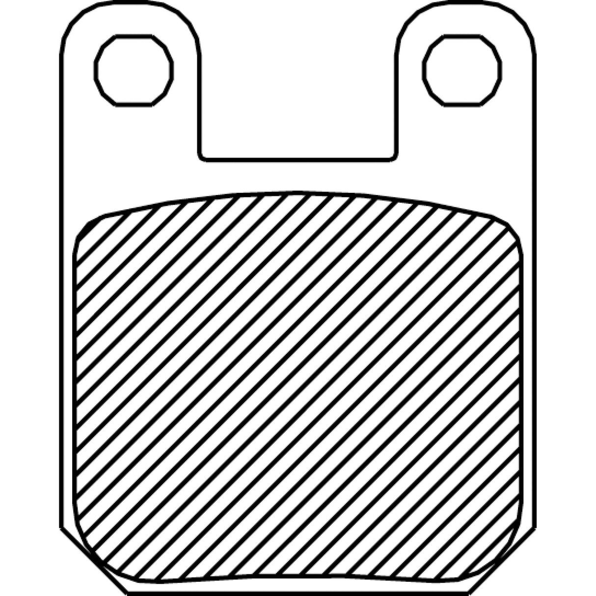 DRAG SPECIALTIES Sintered Brake Pads