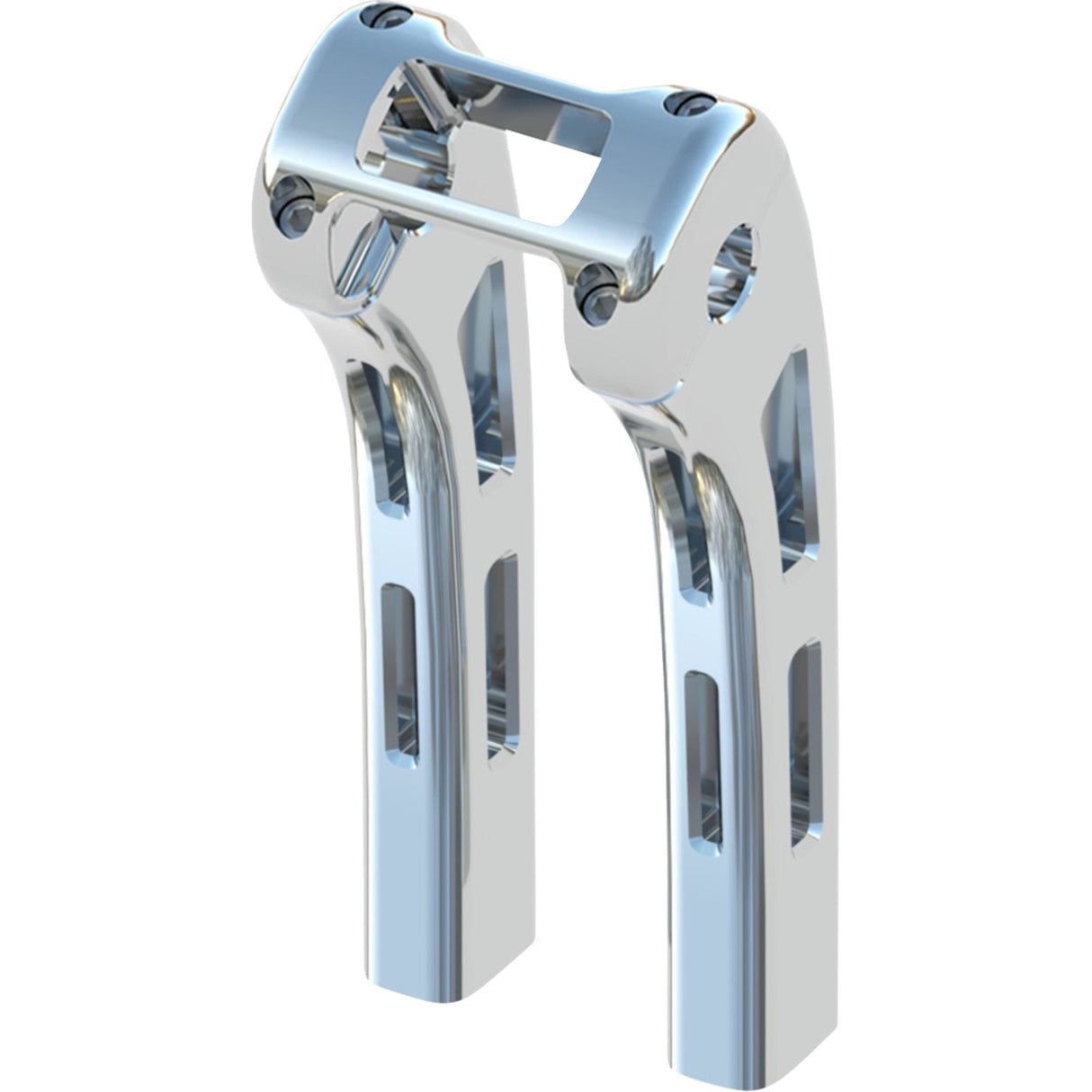 MAGNUM SHIELDING 0602-1617 3R-0110 Ghost Risers softail display clamp - 10" - chrome