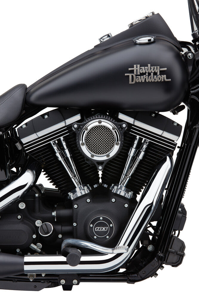 Cobra RPT Air Intake System Chrome Black Softail - 606-0104-05CB-SB For Harley Softail 2018-2024