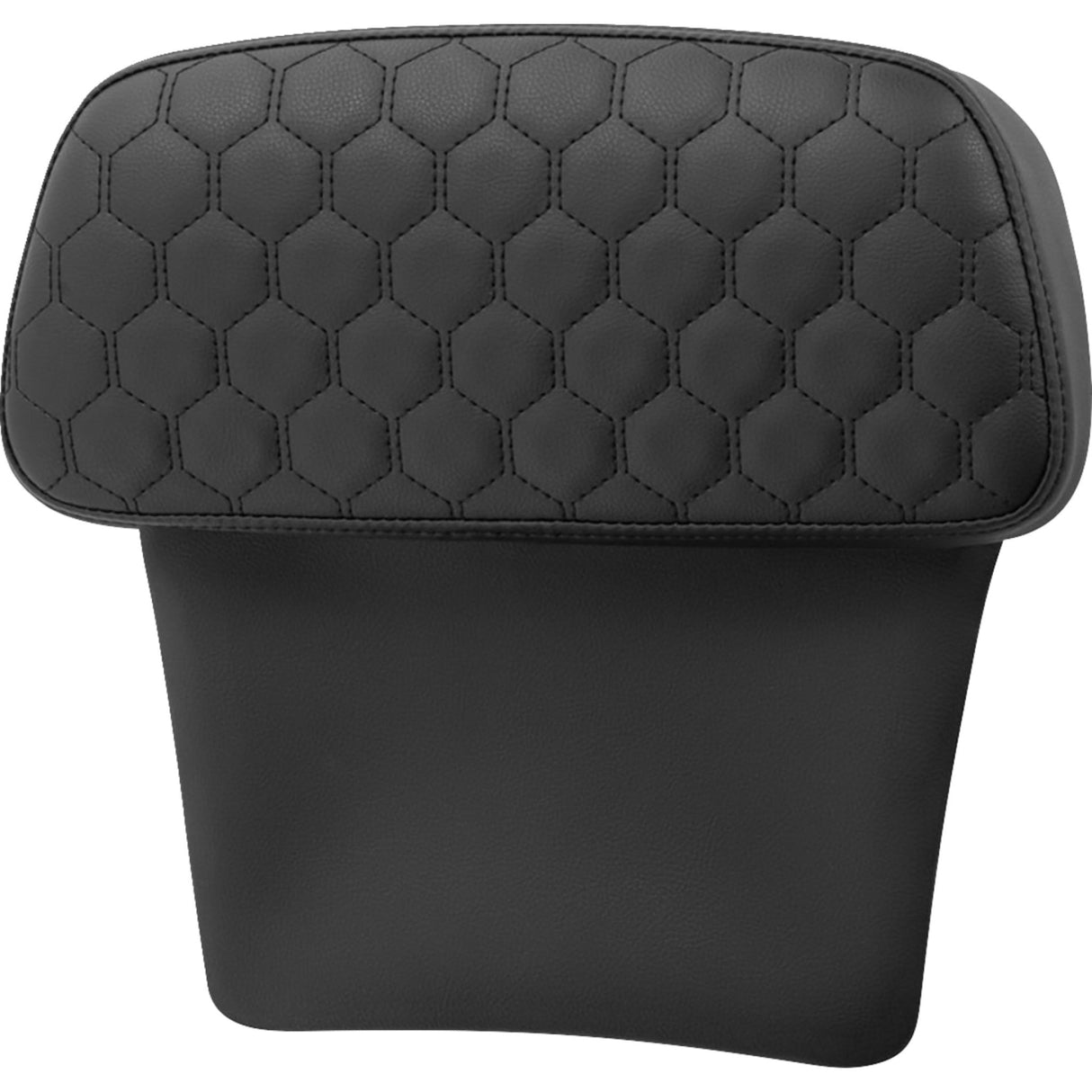 SADDLEMEN 0822-0613 814-07-154 Honeycomb Chopped Tour Pak Pad Chopped Tour Pak Pad - Honeycomb - Black Stitching - FLH/FLT '14-'24