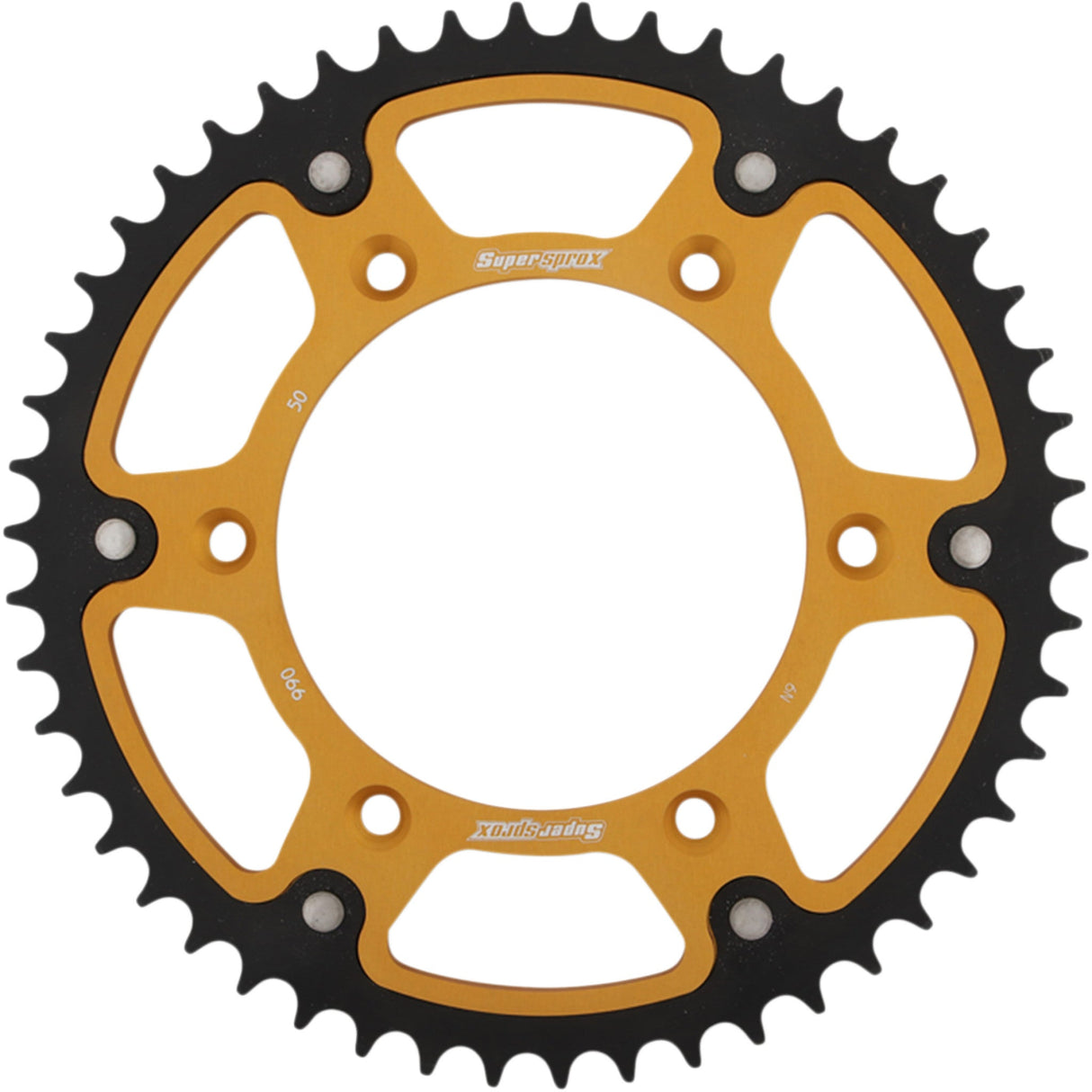 SUPERSPROX 1210-2058 RST-990-50-GLD Stealth Rear Sprocket 50 tooth - gold - husaberg/husqvarna/ktm