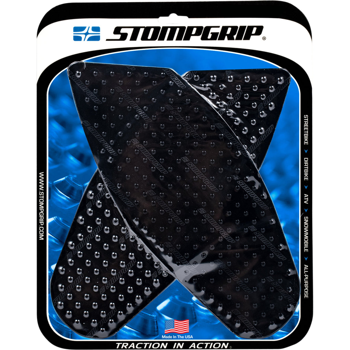 Stompgrip Sticker Kit - 55-10-0054B Suzuki 600 / 750 2008-2009