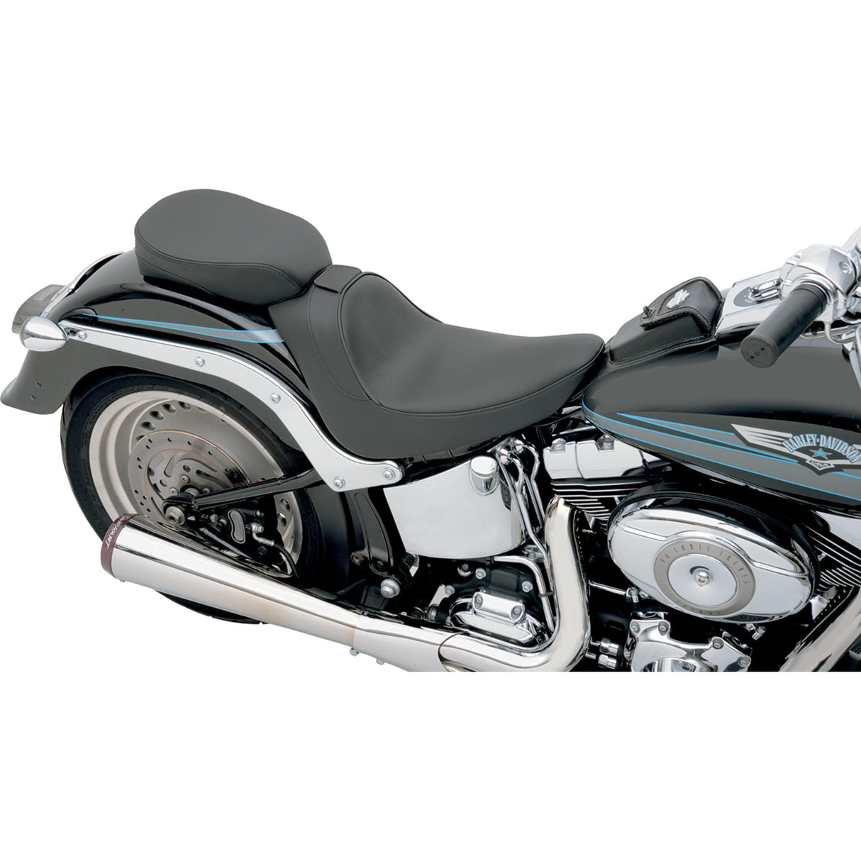 Drag Specialties Seat - 0802-0626 For Harley Softail 2006-2017