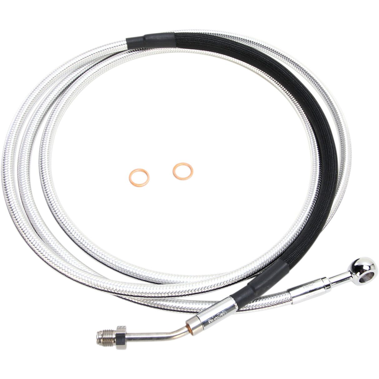 Magnum Shielding Alternate Length Hydraulic Clutch Line - 31482 For Harley Motorcycles 2013-2016