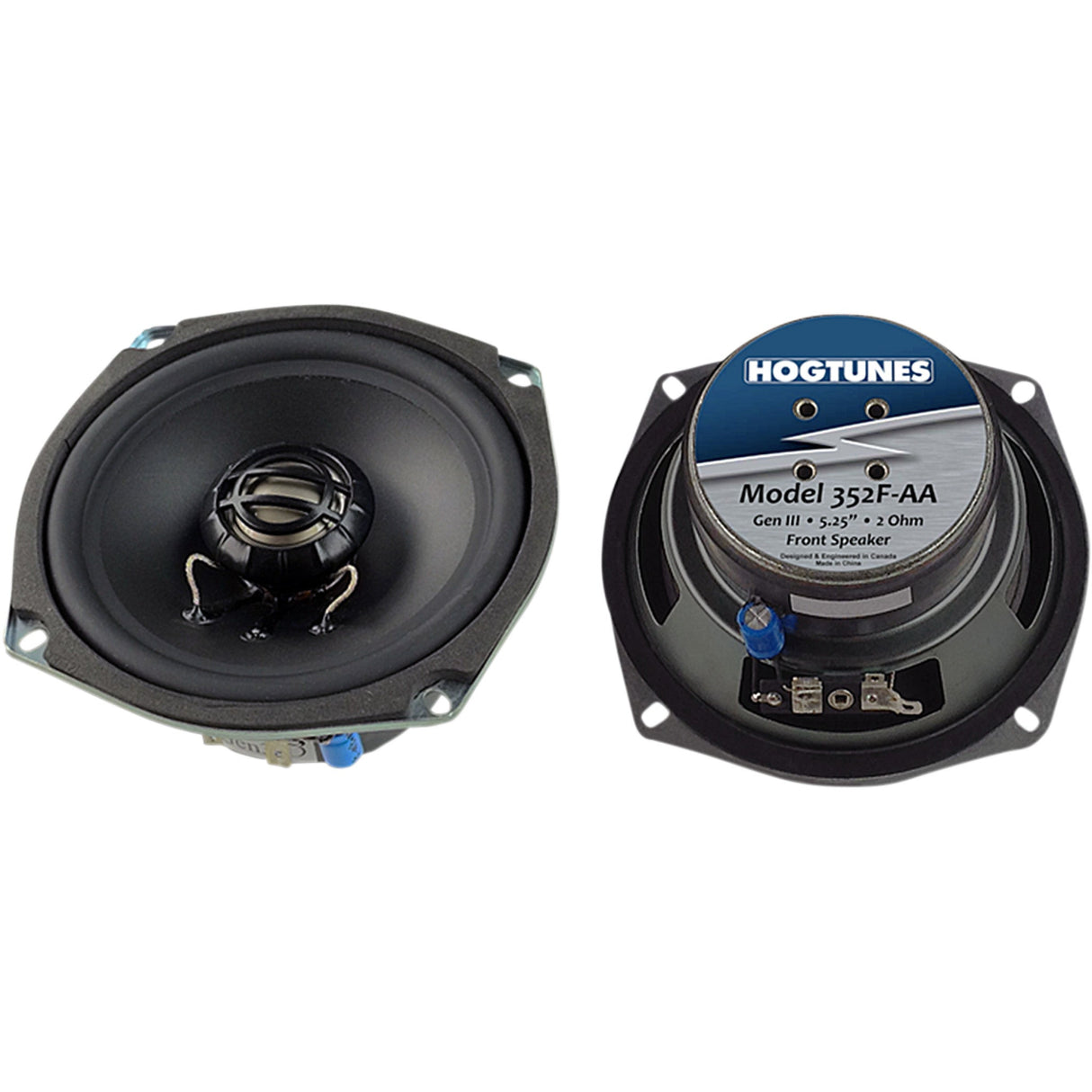 HOGTUNES 4405-0325 352F-AA Gen3 5.25" Replacement Speakers Speakers - Front - 2ohm