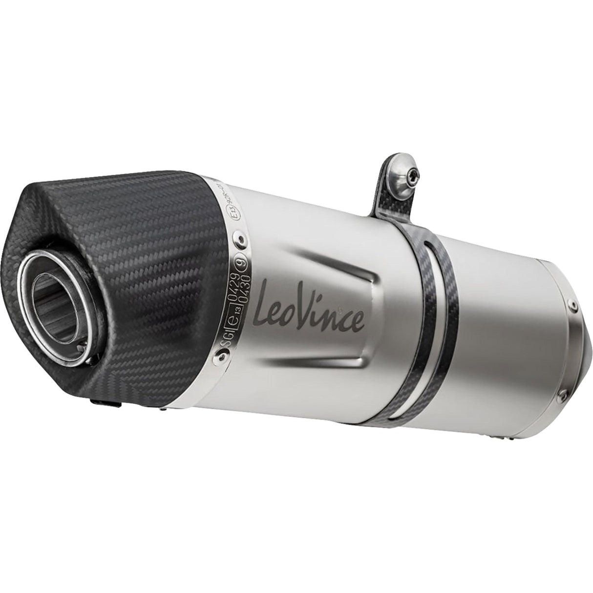 LEOVINCE 1811-4644 14414EU LV One EVO Slip-On Muffler silver