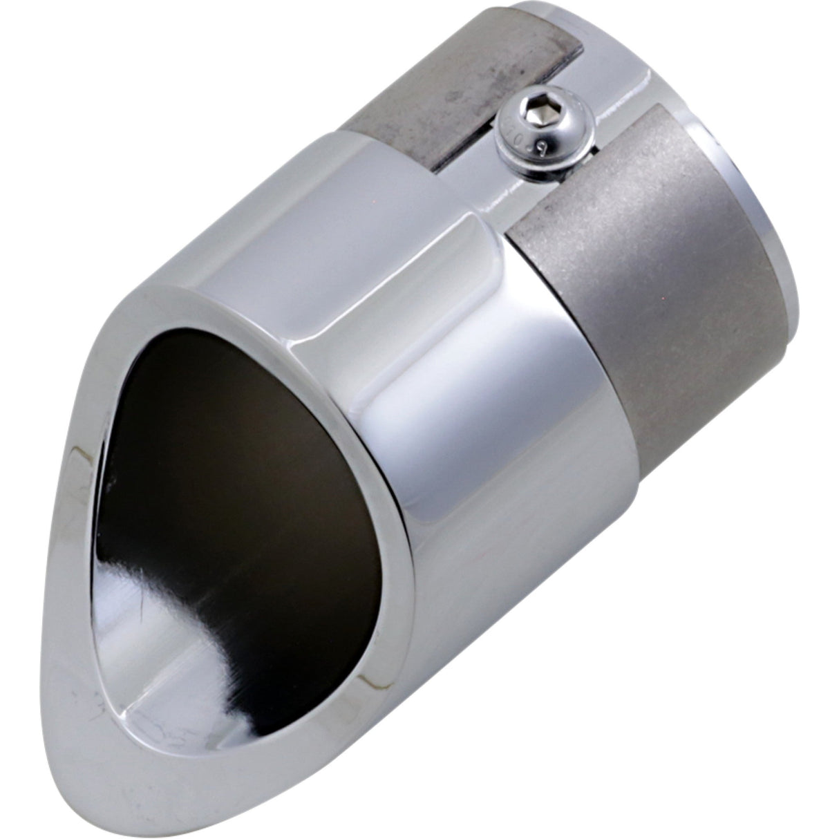 BARON 1812-0171 BA-1100-02 Family Jewel Exhaust Tip chrome - mini scalloped
