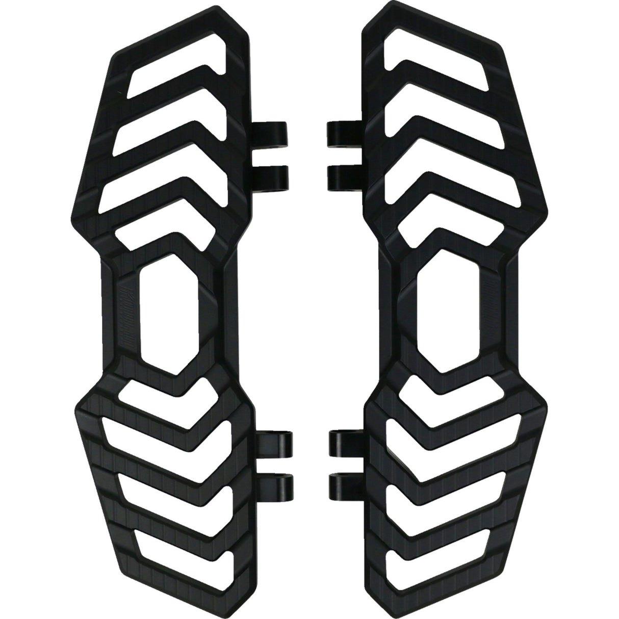 Kodlin USA Floorboards Black - K73232 For Harley Motorcycles 1980-2026