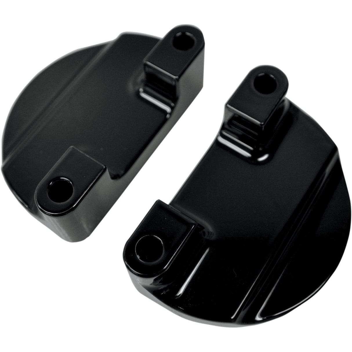 Drag Specialties Fender to Fork Adapter For 21" Wheels Gloss Black For Harley Motorcycles 1984-2013