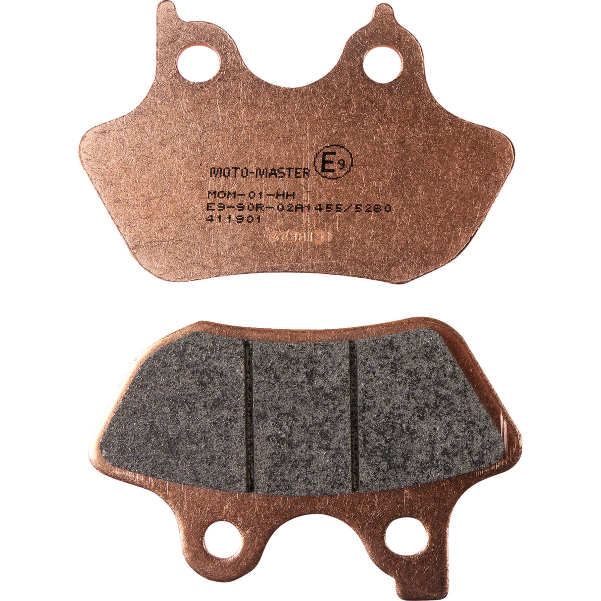 Moto-Master RoadPro Sintered Metal Brake Pads Sintered Series - 411901-PU For Harley Motorcycles 1999-2010