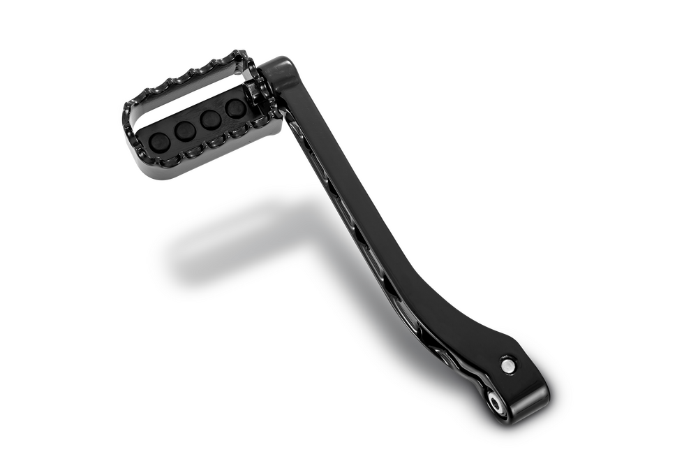 Burly Brand 750-05478 B13-1108B MX STYLE SHIFT ARM BLACK W/ TOE PEG