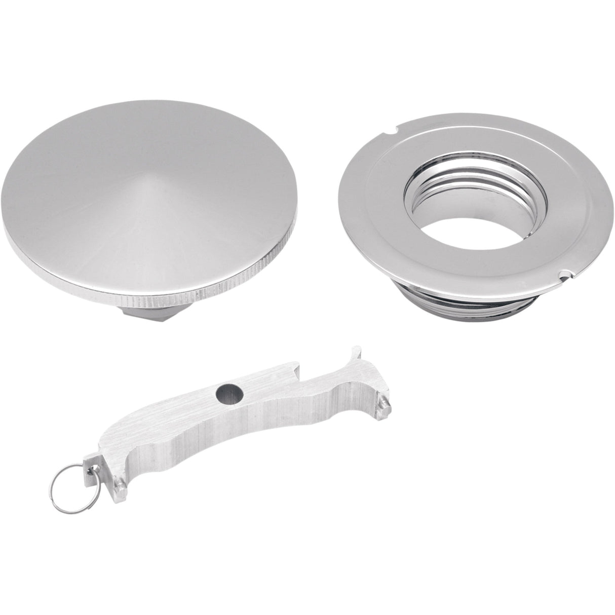 Drag Specialties Fuel Cap - 0703-0199 For Harley Motorcycles 1996-2026