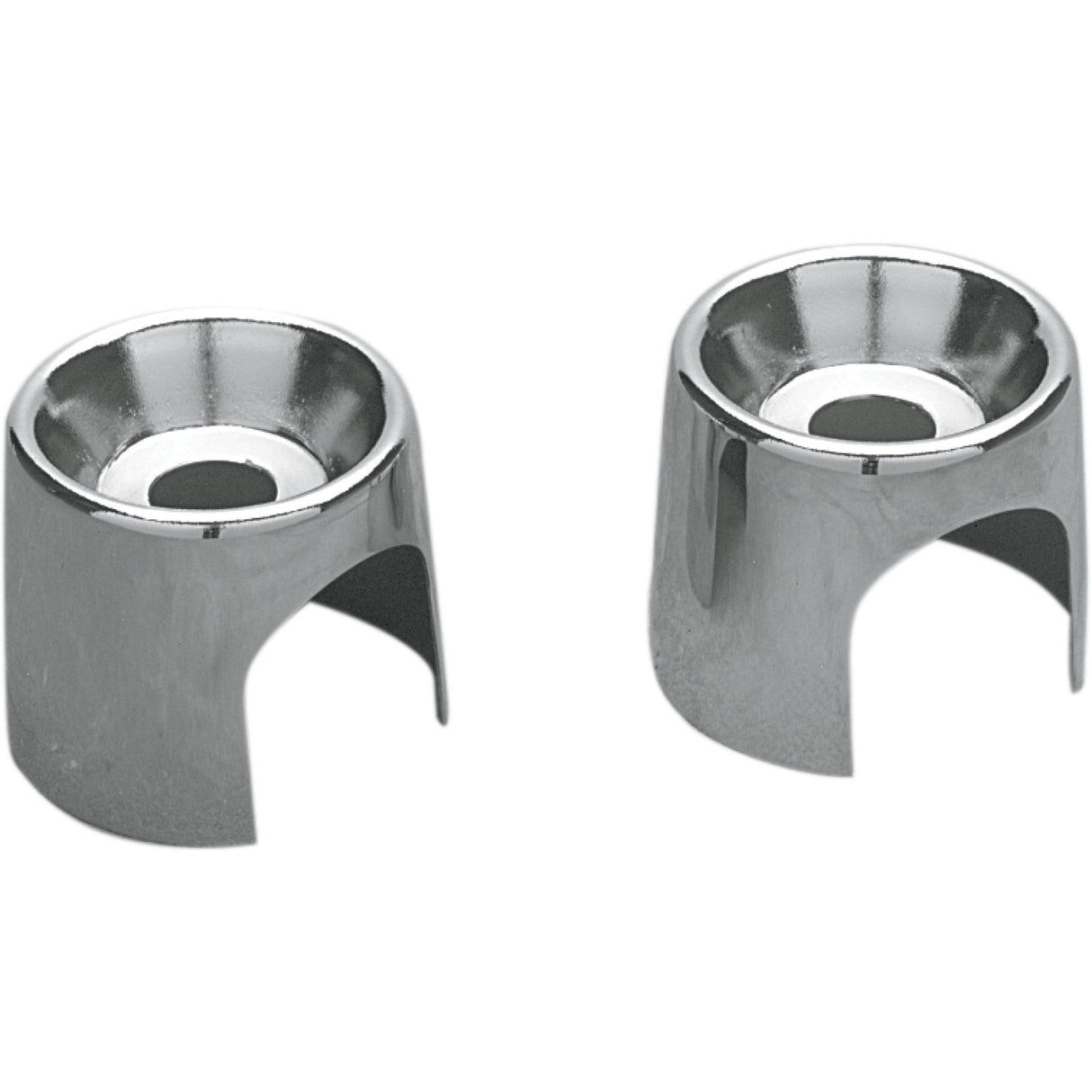 DRAG SPECIALTIES DS-310011 Shock Bolt/Stud Covers Upper Shock Bolt/Stud Cover - Chrome - '70-'86 FX/FL