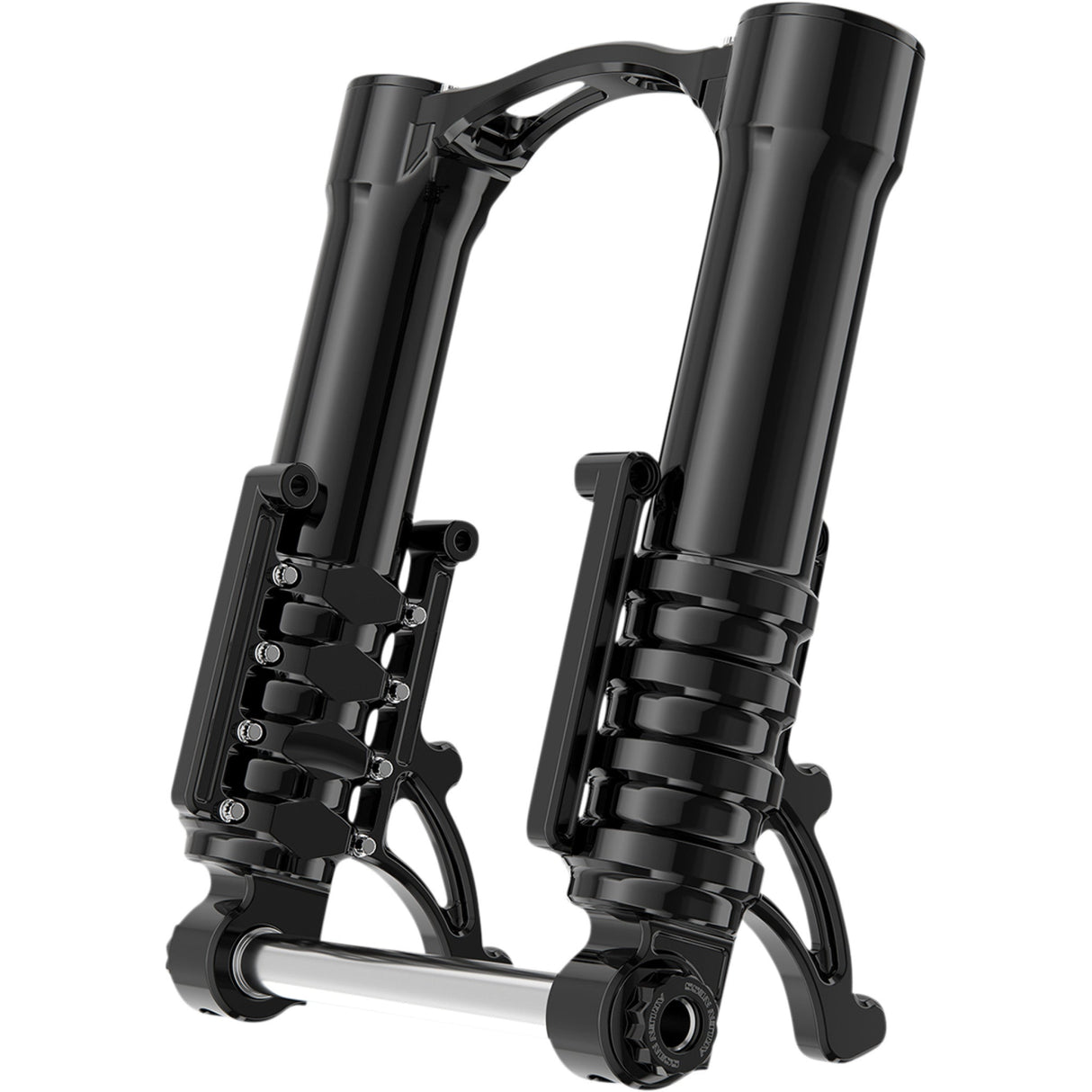 ARLEN NESS 0403-0166 120-003 Method No Flex Fork Legs - 49 mm - Black Anodized - For Custom Radial Mount Brake Caliper