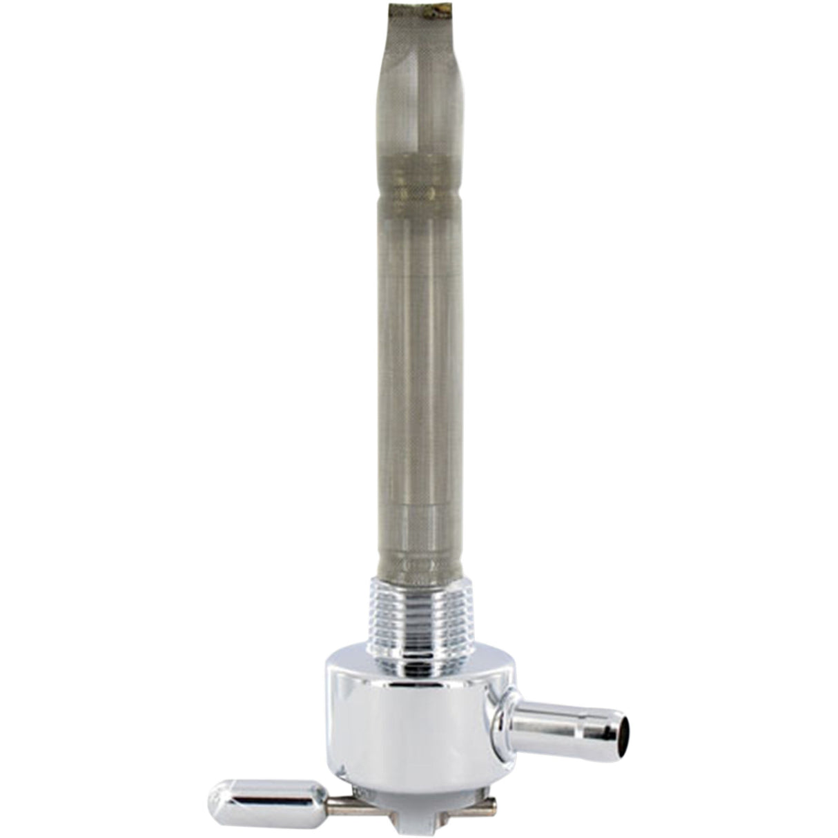 PINGEL DS-390265 6211-CR Power-Flo Fuel Valve - Round Fuel Valve - Chrome - 3/8" NPT