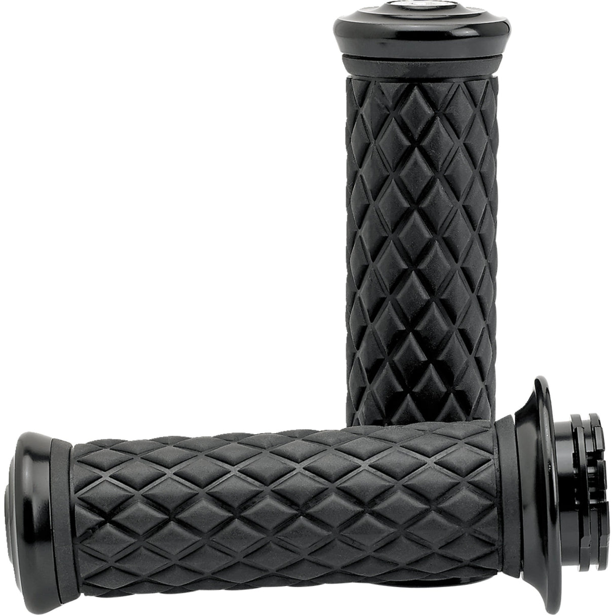 BILTWELL 0630-3188 6608-201-01 Alumicore Grips Grips - Alumicore - TBW - Black