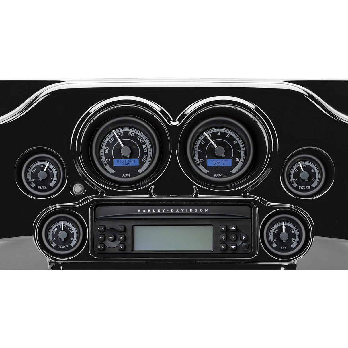 Dakota Digital 8600KGC Model Gauge Kit - MVX-8600-KG-C For Harley Touring 1996-2003