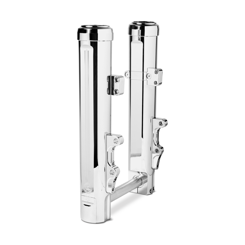 Performance Machine Dyna Leg Assembly 49mm Chrome - 0208-2177-CH For Harley 2006-2021