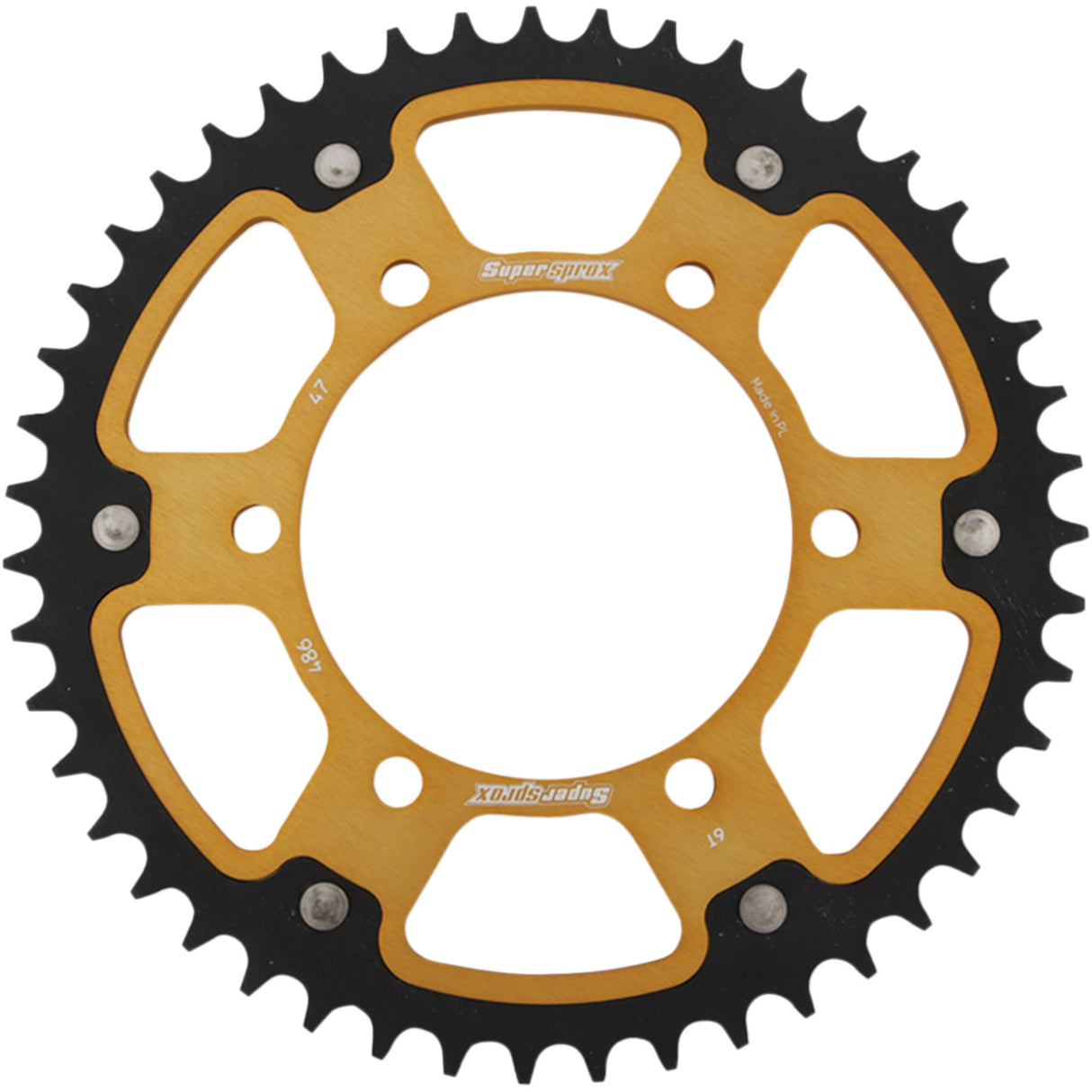 Supersprox Sprocket - RST-486-47-GLD Yamaha Motorcycles 1998-2021