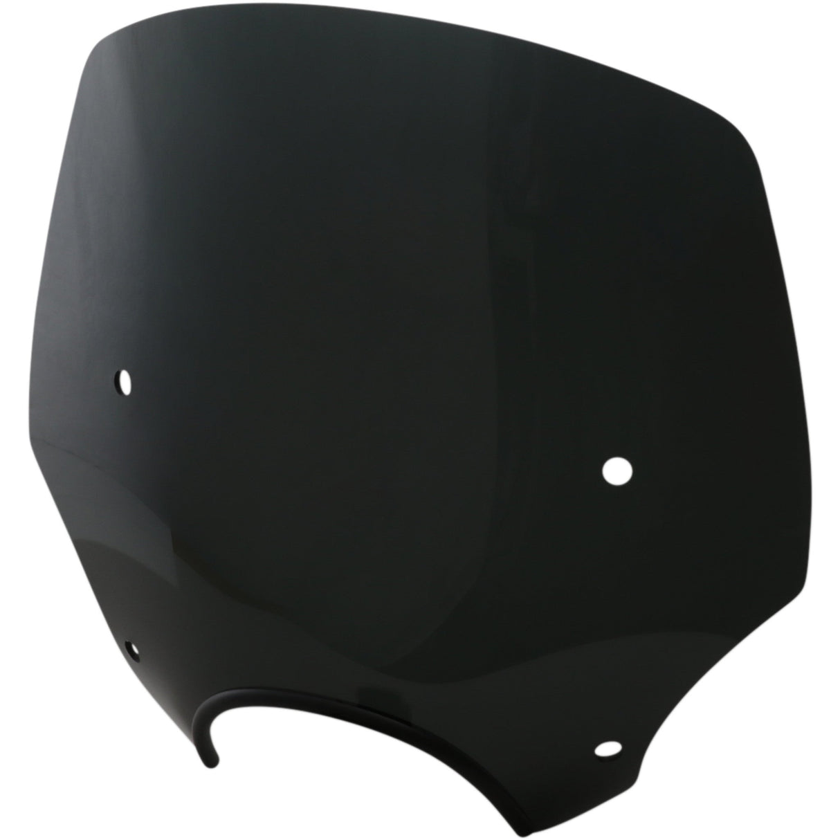 MEMPHIS SHADES 2311-0067 MEP5245 El Paso Sportshield — 7" - El Paso Windshield - 15" - 7" Headlight Cutout - Dark Black Smoke