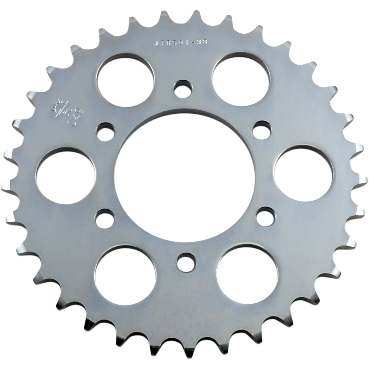 JT Sprockets Steel Rear Sprocket Rear Kawasaki Suzuki 33-Tooth For Kawasaki 1000 / 1100 1977-1983 | Aprilia Pegaso 650 1999