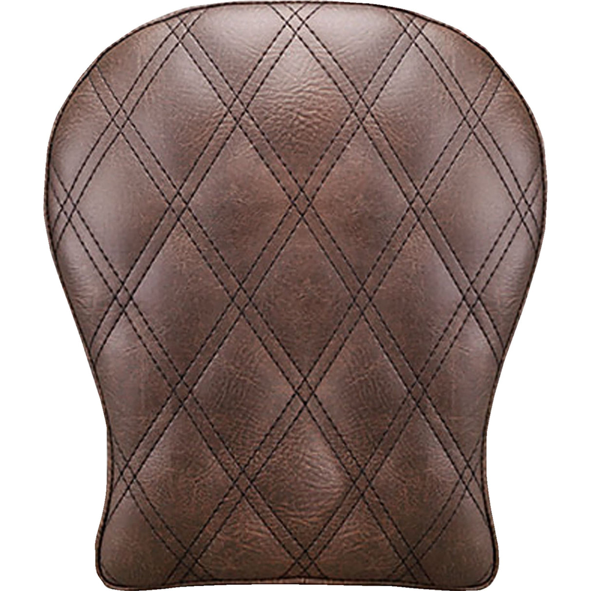 SADDLEMEN 0807-0199 SA1027 Detachable Pillion Pad lattice stitched - brown