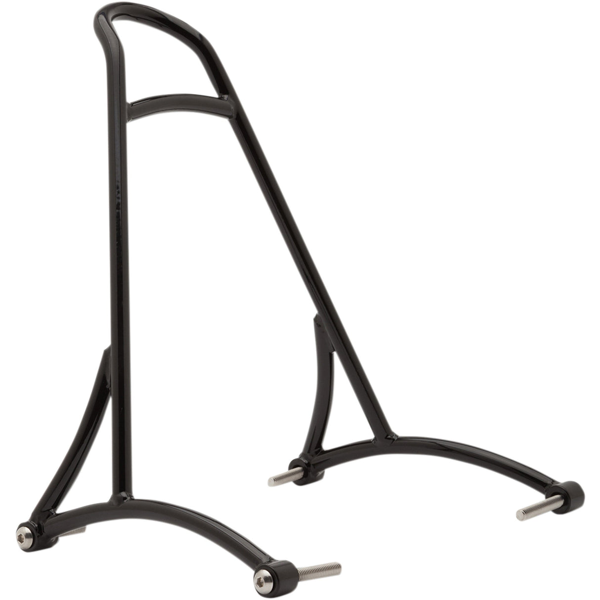 BURLY BRAND 1501-0587 B13-1504B Short Sissy Bar - Black - Dyna