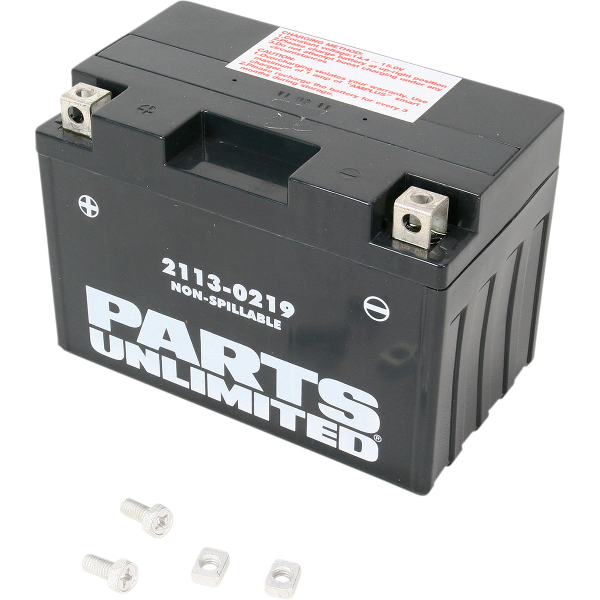 Parts Unlimited Factory-Activated AGM Maintenance-Free Battery YT12A-BS Suzuki Motorcycles 1998-2020