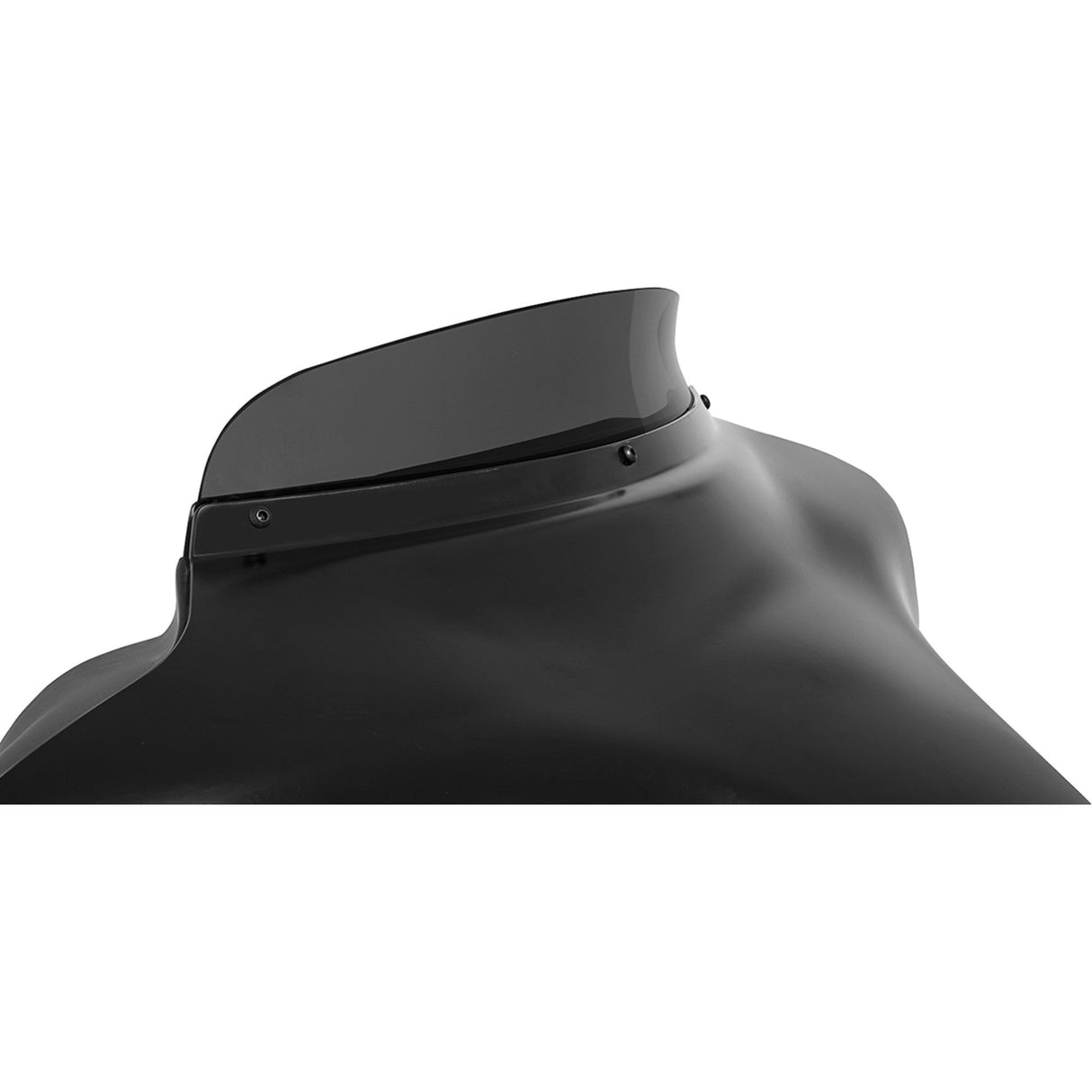 Memphis Shades Batwing Spoiler Windshield 3" Dark Black Smoke - MEP87910 For Harley Touring 1996-2013