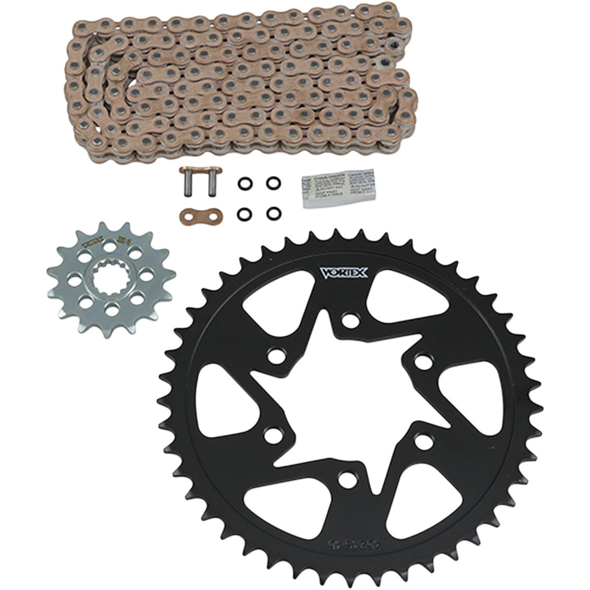 Vortex Chain And Sprocket Kit - CKG6349 Kawasaki Ninja 2007-2018