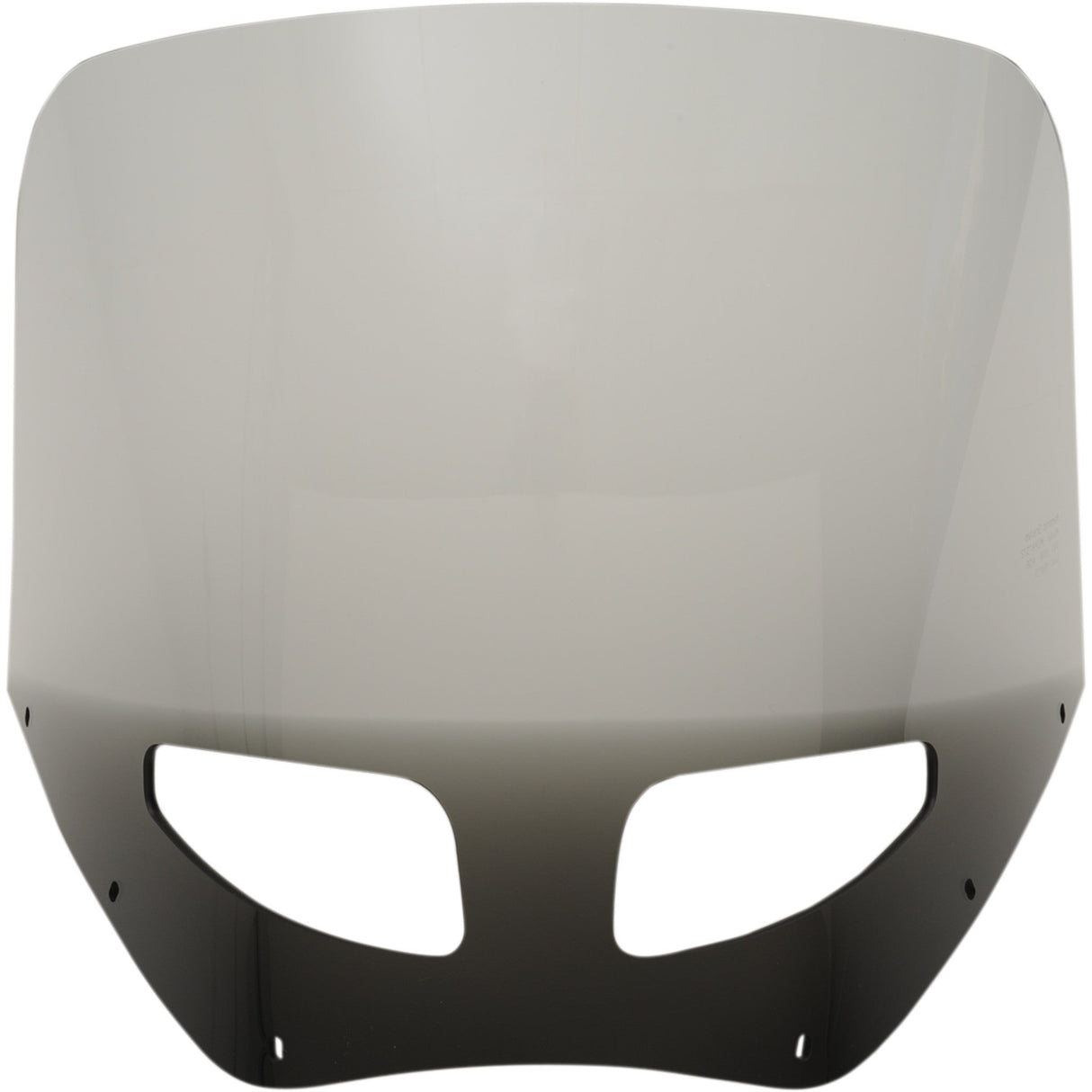MEMPHIS SHADES 2350-0463 MEP87512 Road Warrior Windshield — Includes Vent - Vented - Black Smoke - 13"