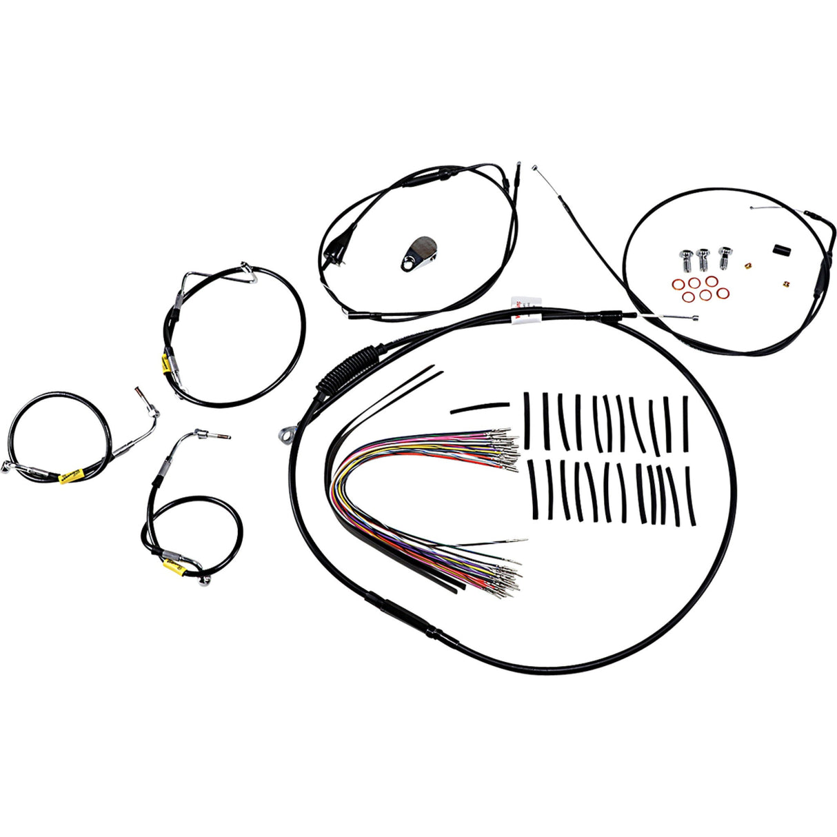 Burly Brand Complete Cable Kit - B30-1294 For Harley Touring 2000-2006