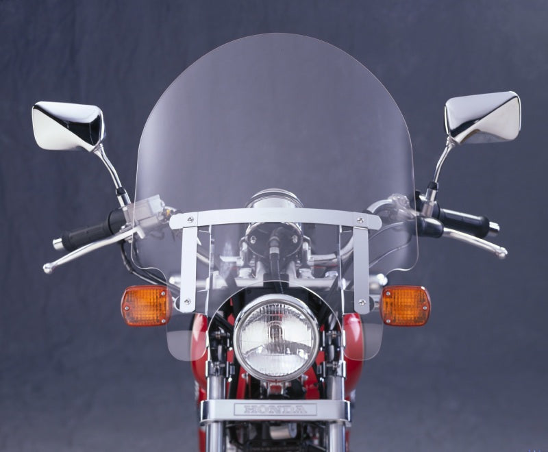 National Cycle NC125A 83-22 Harley XL/FXR/D/17-25 Hon/07+ Kaw Dakota 3 W/low Turn Signals Windshield-clr
