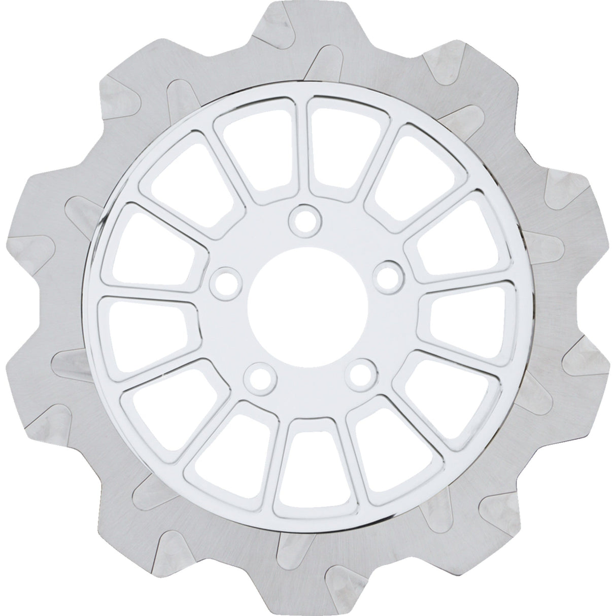 LYNDALL RACING BRAKES LLC 1710-4484 2002-2035 Crown Cut Brake Rotor 13 Spoke Brake Rotor - Rear - 11.5"