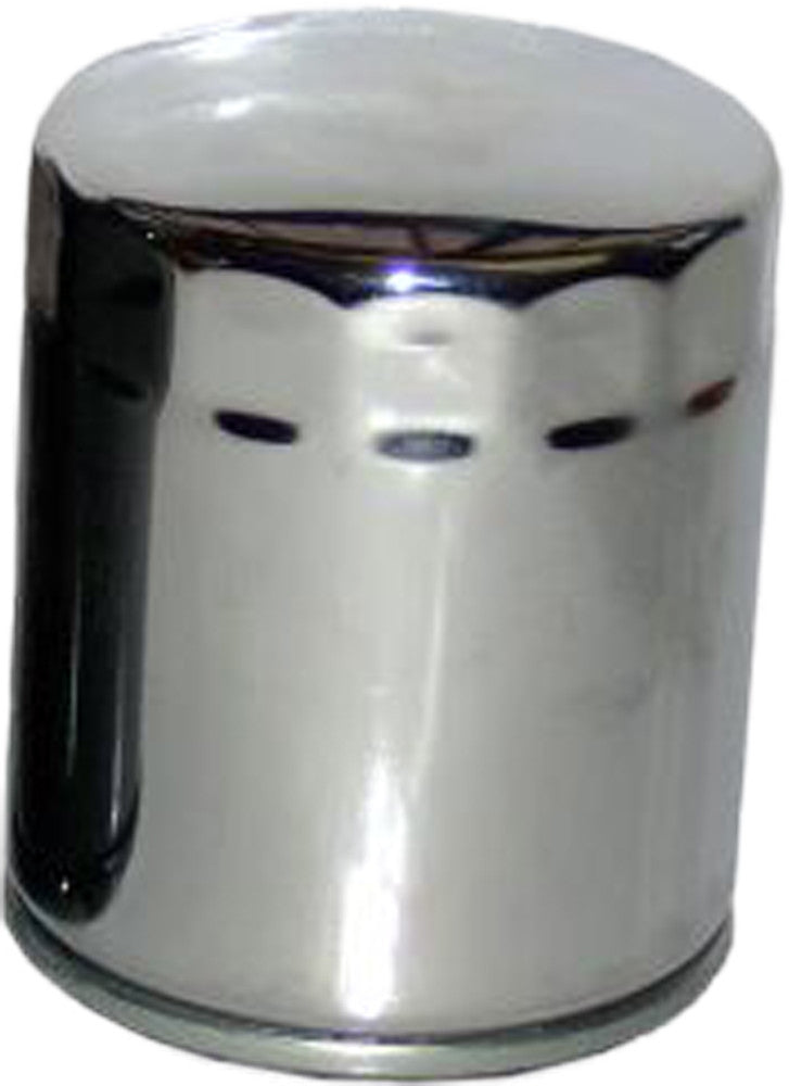 Hiflofiltro OIL Filter Chrome - HF170C For Harley Motorcycles 1980-2019
