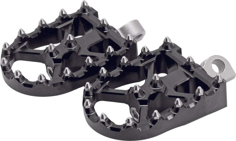 Flo Motorsports Fpeg-800V3BLK BMX Style Foot Pegs Black For Harley Motorcycles 1970-2020