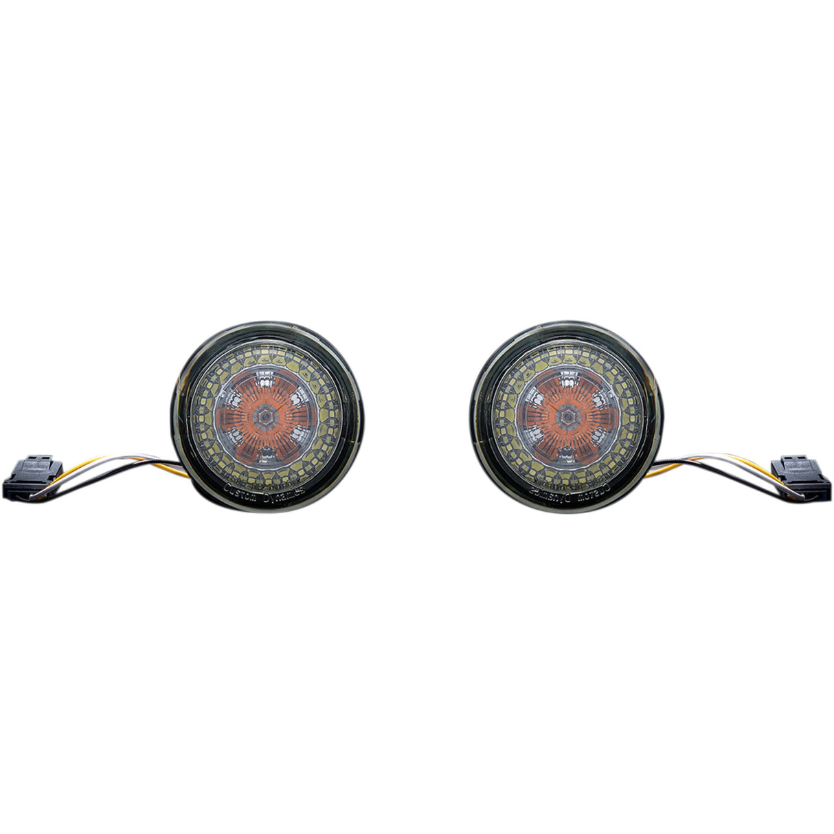 CUSTOM DYNAMICS 2020-1602 PB-AW-JAE ProBEAM® Amber/White Dynamic Ringz™ - ProBEAM® Dynamic Ringz™ Turn Signals - JAE
