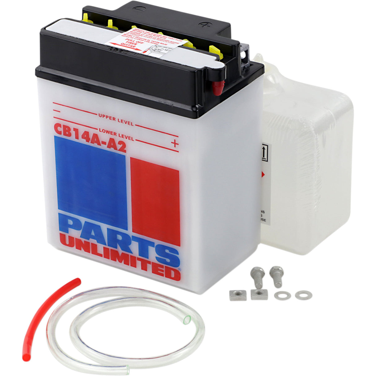 PARTS UNLIMITED 2113-0181 Heavy-Duty 12v Battery Kit Battery - YB14A-A2