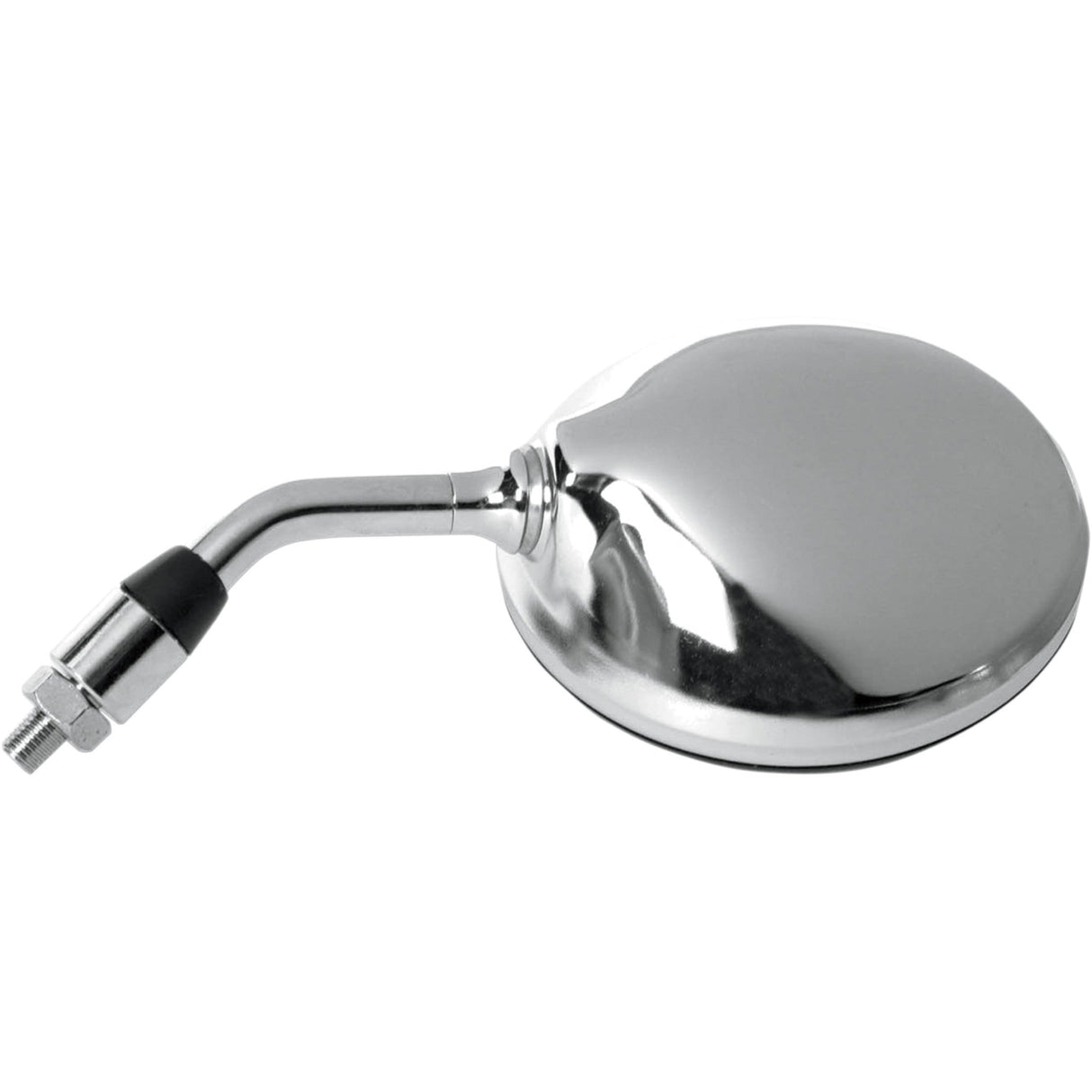 EMGO 0640-0071 20-35210 OEM-Style Replacement Mirror Mirror - Side View - Round - Chrome - Left/Right