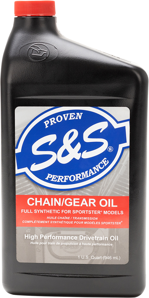 High Performance Full-Synthetic Sportster Chain/Gear Oil