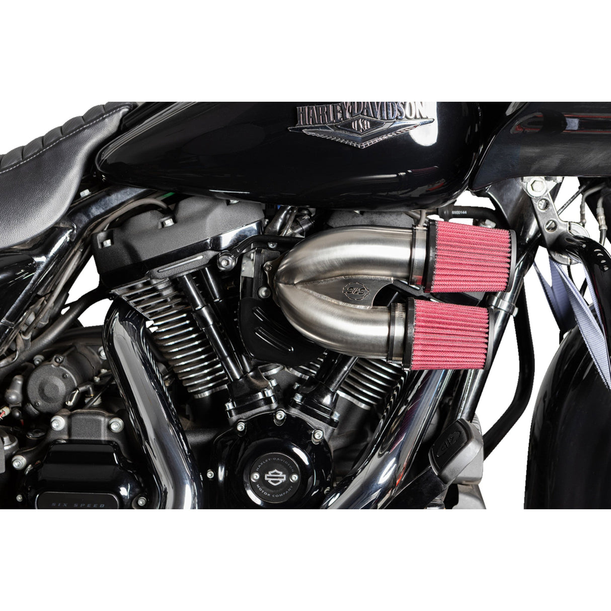 S&s Cycle Tuned Induction Two-In-One Air Cleaner - 170-0565A For Harley Motorcycles 2017-2024