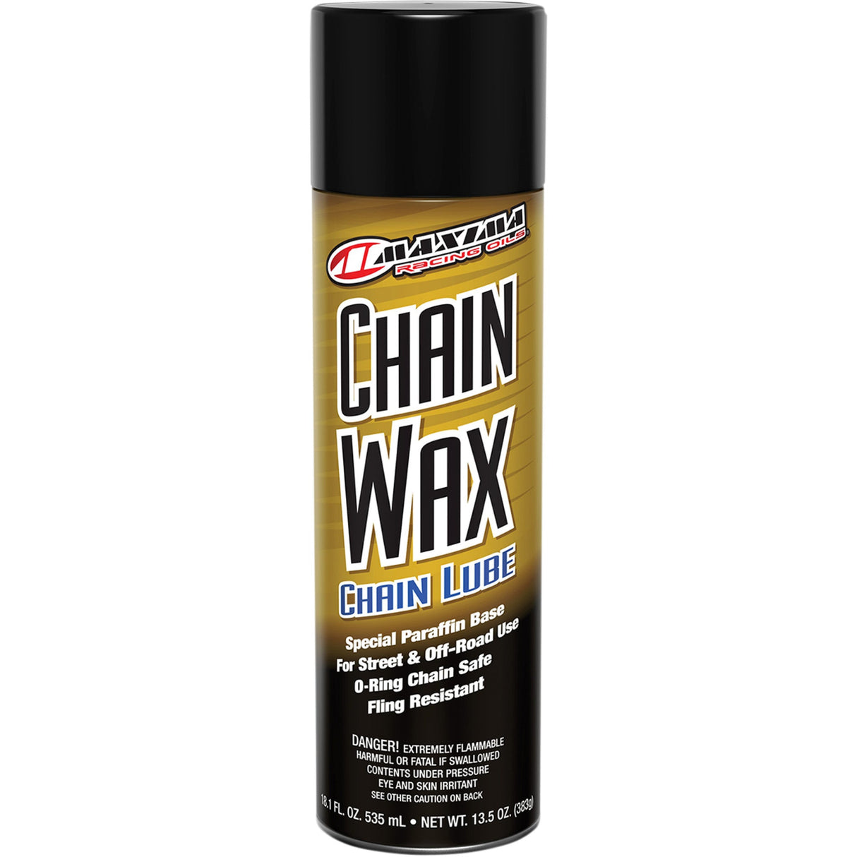 MAXIMA RACING OIL 3605-0066 74920 Chain Wax Chain Lube Chain Wax Lube - 13.5 oz. net wt. - Aerosol