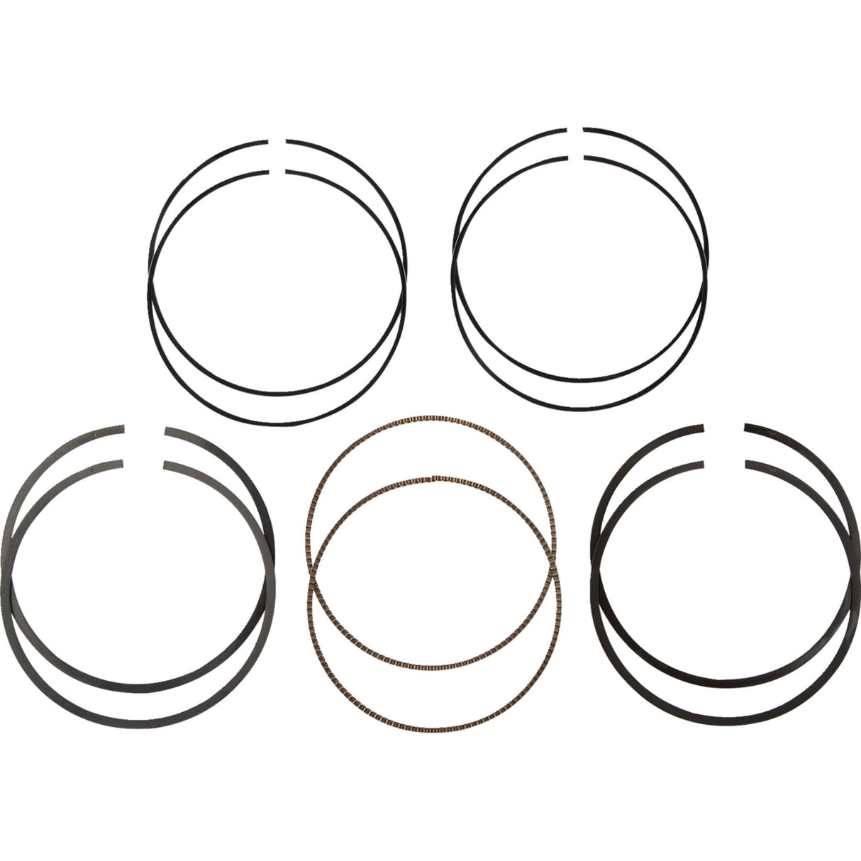 Hastings Piston Ring Set - 2C523213 For Harley Softail Fat Boy 114 / Softail Heritage Classic 114 / 114 / Softail Street Bob 114 2018-2024