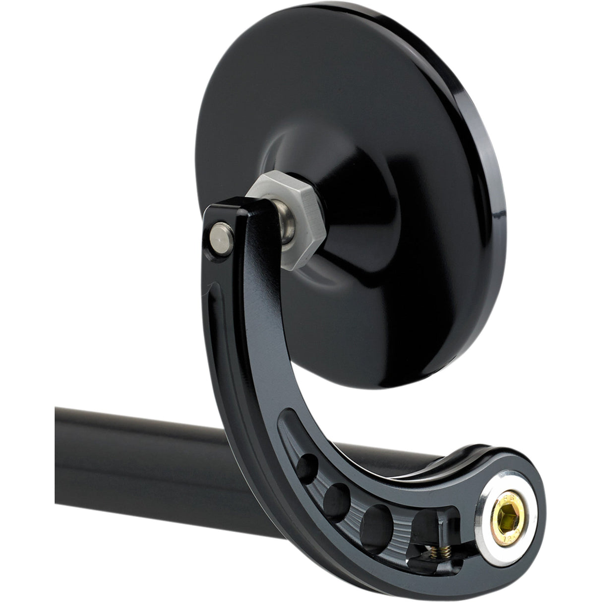 JOKER MACHINE 0640-0619 09-313-CB Bar End Mirror Bar-End Mirror - Black
