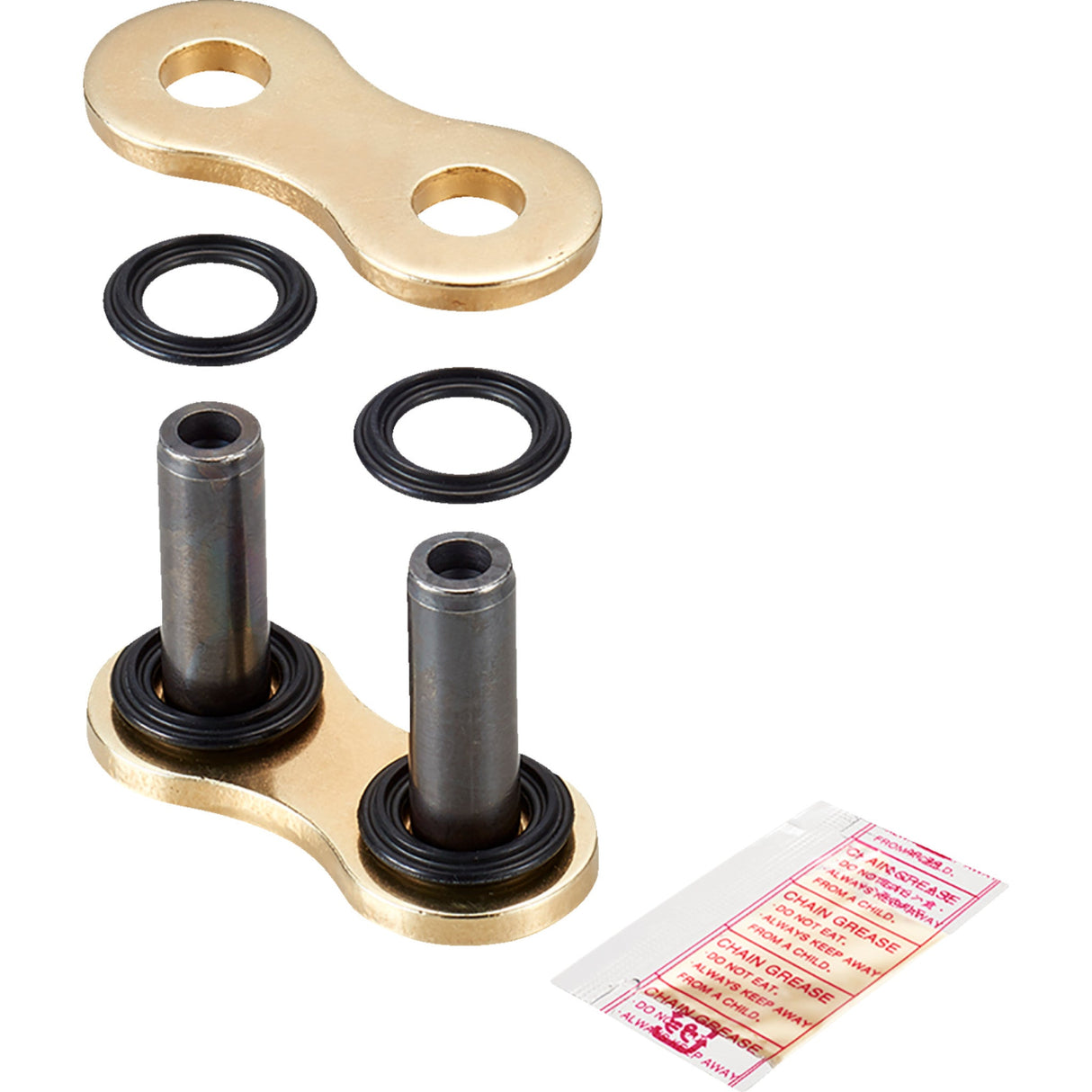 DID 1225-0593 ZJ520ERV7 520 ERV7 Rivet Connecting Link 520 ERV7 - Connecting Link - Rivet - Gold