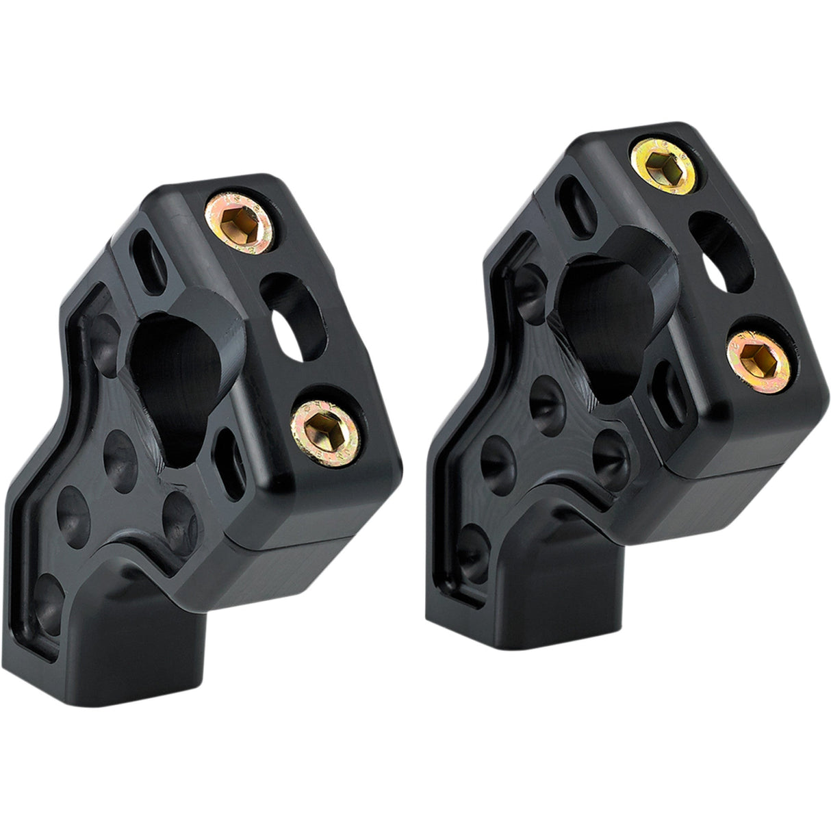JOKER MACHINE 0602-0721 03-866B Pullback Handlebar Riser - Risers - Pullback - Black