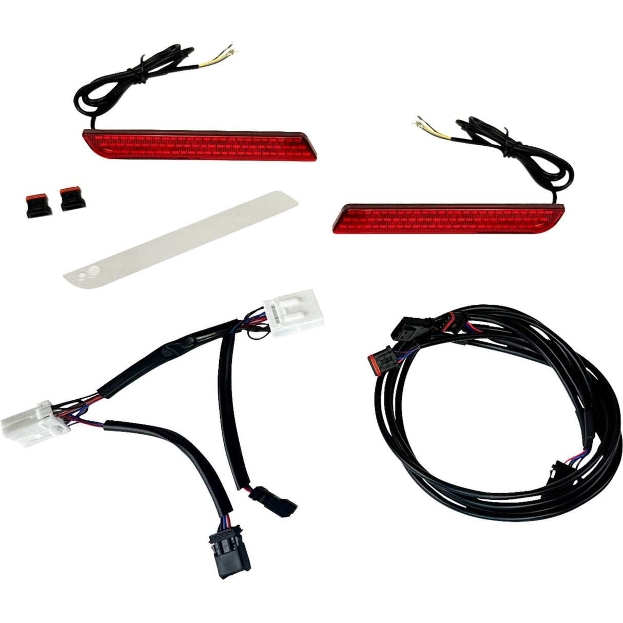 CUSTOM DYNAMICS 2040-3237 CD-TKE-REF-13-R LED Reflector Replacement - LED Reflector Light - Fender - Red