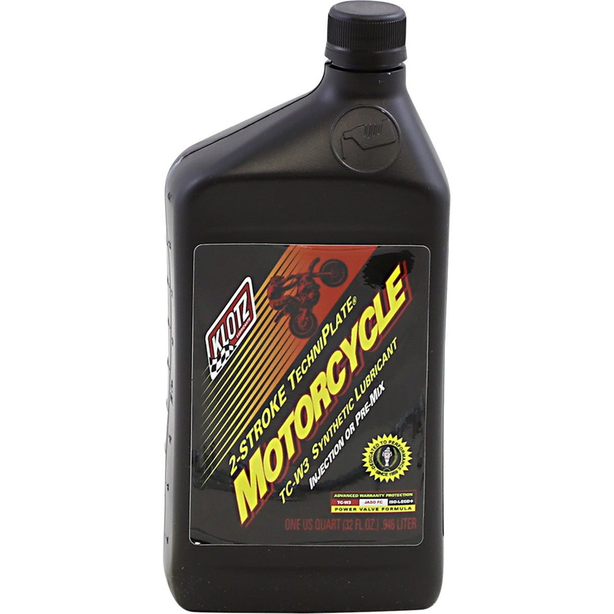 KLOTZ OIL KL302 KL-302 TechniPlate® Synthetic TC-W 3® 2-Stroke Oil TC-W 3® 2-Stroke Engine Oil - 1 U.S. quart