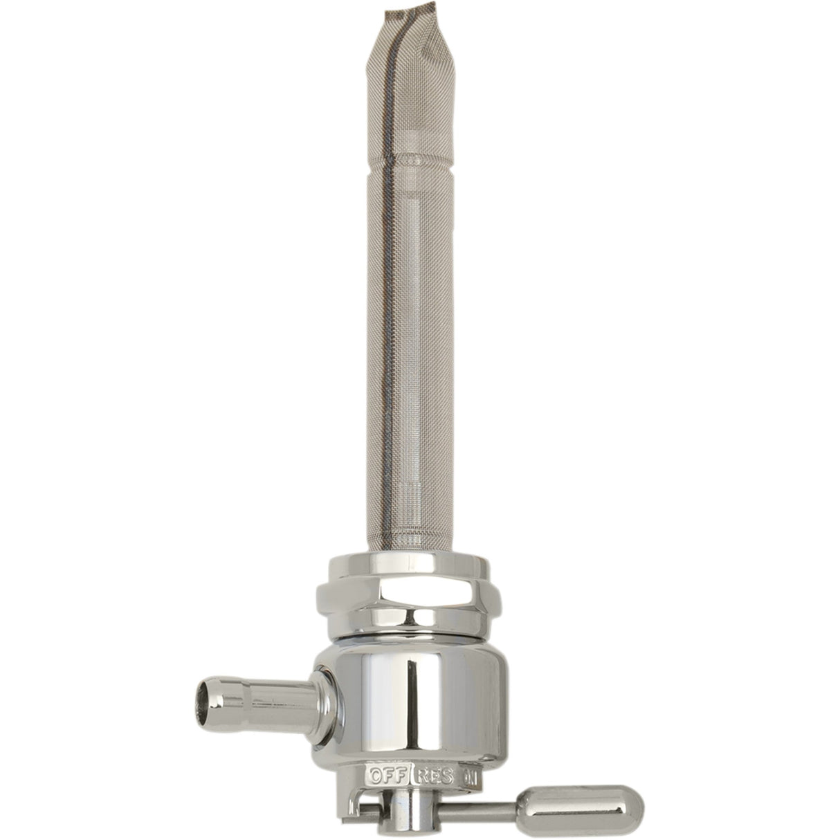 PINGEL DS-390240 1311-CR Power-Flo Fuel Valve - Round Fuel Valve - Chrome - 22 mm